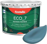 Краска Finntella Eco 7 Enkeli / F-09-2-3-FL012 (2.7л, пастельно-бирюзовый) - 