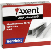 Скобы канцелярские Axent 4306 (1000шт) - 
