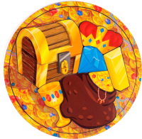 

Развивающая игра Сибирские игрушки, Вкладыш Сокровища / 101107
