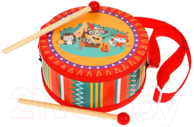 Музыкальная игрушка Mapacha Барабан с палочками / 76812