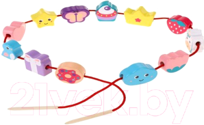 Изображение товара Развивающая игрушка Mapacha Шнуровка-фигурки Сказки / 76857