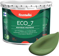 Краска Finntella Eco 7 Vihrea / F-09-2-3-FL025 (2.7л, зеленый) - 