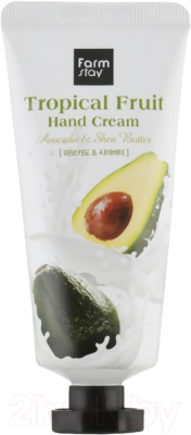Крем для рук FarmStay Tropical Fruit Hand Cream Avocado&Shea Butter (50мл)