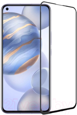 Защитное стекло для телефона Case 3D для Huawei Honor 30 (черный)