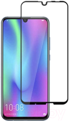 Защитное стекло для телефона Case 3D для Huawei Honor 9A (черный)