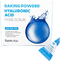 Скраб для лица FarmStay Baking Powder Hyaluronic Acid Pore Scrub (25x7г) - 
