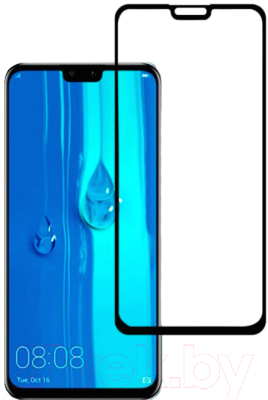 Защитное стекло для телефона Case 3D для Huawei Y9 2019 (черный)