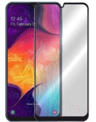 Защитное стекло для телефона Case 3D для Galaxy A70 (черный)