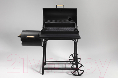 Угольный гриль GoGarden Chef-Smoker 66 Pro / 50169 (серый)