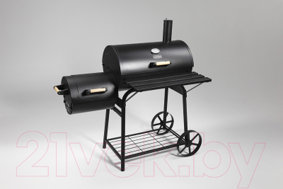 Угольный гриль GoGarden Chef-Smoker 66 Pro / 50169 (серый)