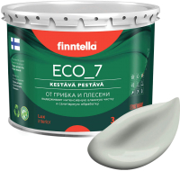 Краска Finntella Eco 7 Kanarian / F-09-2-3-FL054 (2.7л, светло серо-зеленый) - 