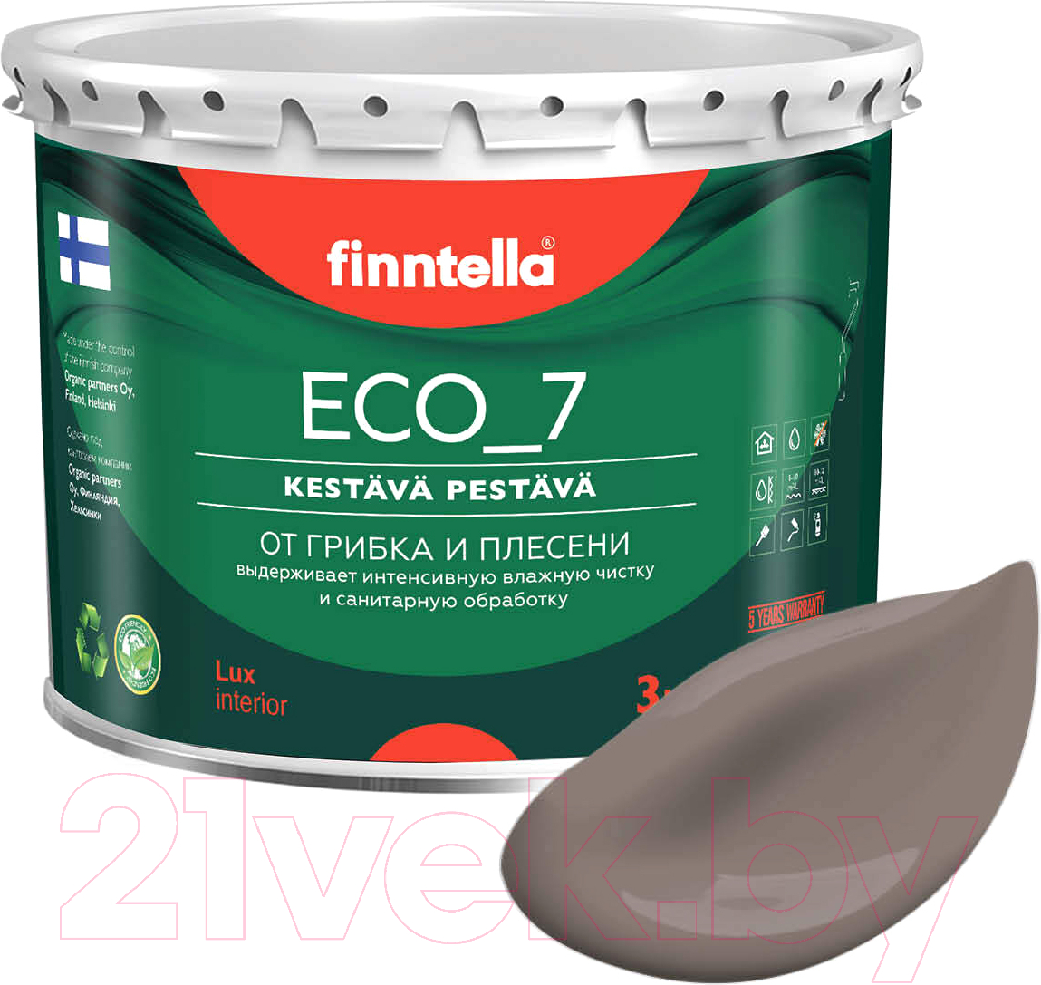 Краска Finntella Eco 7 Maitosuklaa / F-09-2-3-FL074