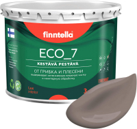 Краска Finntella Eco 7 Maitosuklaa / F-09-2-3-FL074 (2.7л, коричневый) - 