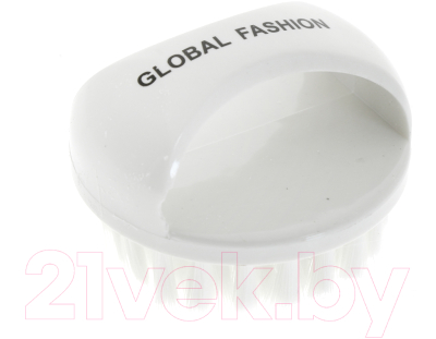 Щетка для маникюра Global Fashion Для стряхивания пыли (белый)