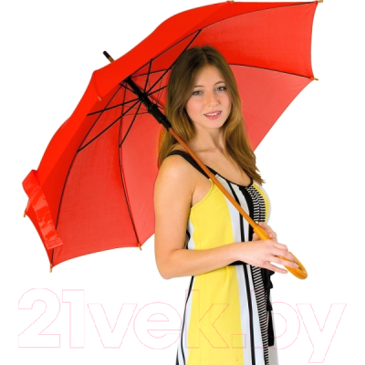 Зонт-трость Easy Gifts Nancy / 513105 (красный)