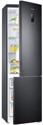 Холодильник с морозильником Samsung RB37A52N0B1/WT