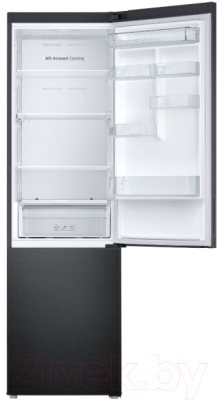 Холодильник с морозильником Samsung RB37A52N0B1/WT