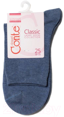 Изображение товара Носки Conte Elegant Classic 000 (р.25, джинс)
