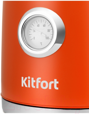 Электрочайник Kitfort KT-6144-3 (красный)