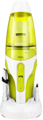 Портативный пылесос Kitfort KT-5119-2 (белый/салатовый)
