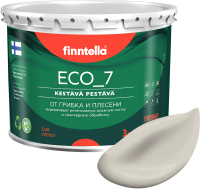 Краска Finntella Eco 7 Sansa / F-09-2-3-FL083 (2.7л, серо-бежевый) - 