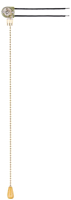 Выключатель TDM SQ1806-0226 Для бра с цепочкой (золото) - 