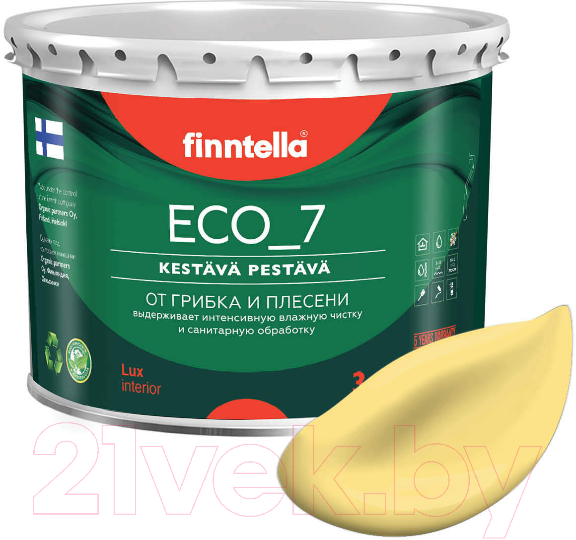 Краска Finntella Eco 7 Aurinko / F-09-2-3-FL115