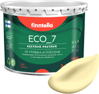 Краска Finntella Eco 7 Sade / F-09-2-3-FL116 (2.7л, светло-желтый) - 