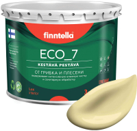 Краска Finntella Eco 7 Hirssi / F-09-2-3-FL118 (2.7л, пастельно-желтый) - 