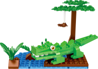 

Конструктор Miniso, Rainforest Animals. Крокодил / 7149