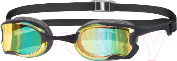 Очки для плавания ZoggS Raptor HCB Mirror / 461085 (золотой/черный)