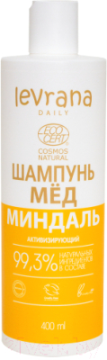 Изображение товара Шампунь для волос Levrana Daily Мед и миндаль активизирующий (400мл)