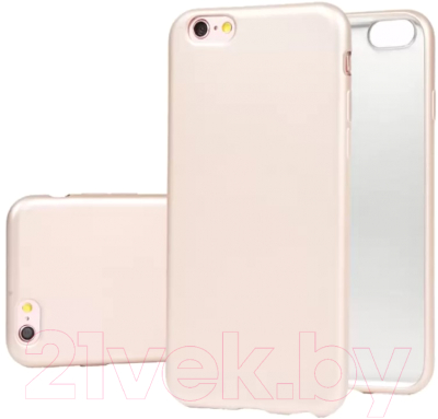 Чехол-накладка Case Deep Matte для iPhone 5/5S (золото, фирменная упаковка)