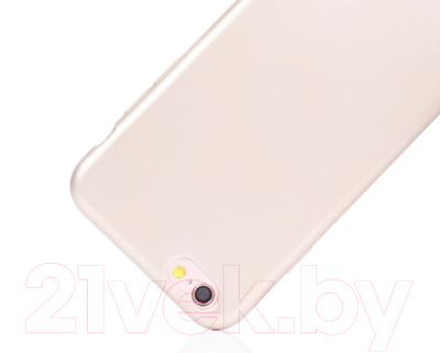 Чехол-накладка Case Deep Matte для iPhone 6/6S (золото, фирменная упаковка)