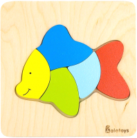Развивающая игрушка Alatoys Пазл. Рыбка / ПЗЛ1801 - 