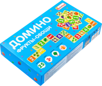

Развивающая игра, Домино Фрукты-овощи / ДМ01