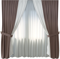 

Комплект штор СуперТекСтиль, Флора 325x260