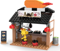 

Конструктор Miniso, Snoopy Street Fair Building Blocks B. Суши-магазин / 5628