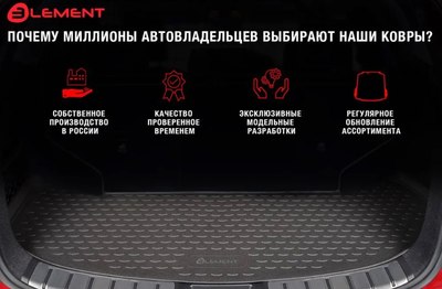 

Коврик для багажника, NLC.41.07.B12 для Renault Megane Estate