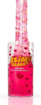 Слайм Slime Cream-Slime Ягодка с ароматом вишни / S130-34