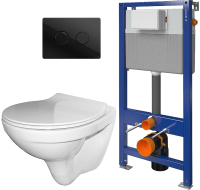 

Унитаз подвесной с инсталляцией Керамин, Санти R Slim + 52 S97-062 + P-BU-ACN-CIR-PN/Bl/Gl