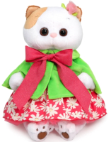

Мягкая игрушка Budi Basa, Кошечка Ли-Ли в зеленом пончо / LK27-075