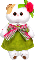 

Мягкая игрушка Budi Basa, Кошечка Ли-Ли в бархатном сарафане / LK27-073
