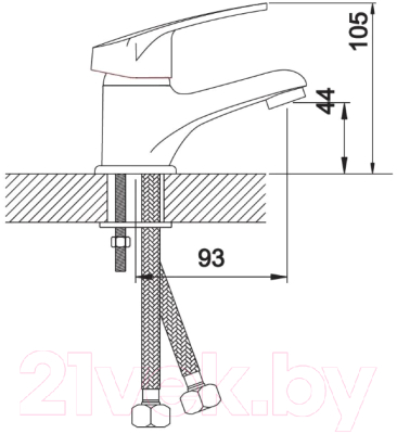 Изображение товара Смеситель Potato P10277-19