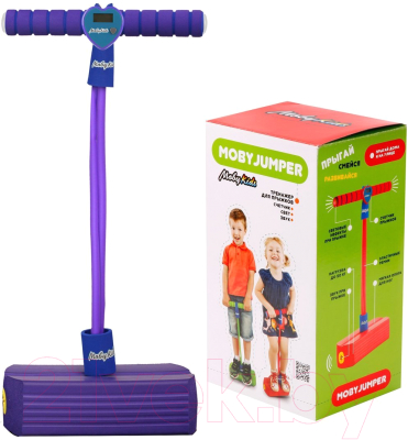 Тренажер для прыжков Moby Kids MobyJumper / 68557 (фиолетовый)