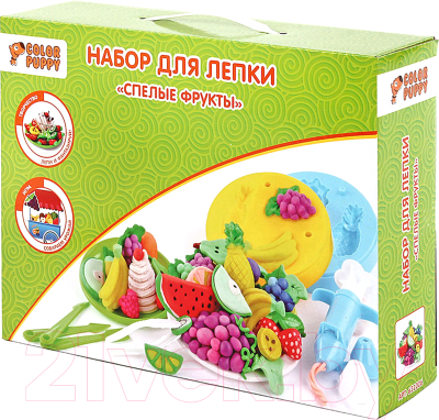 Набор для лепки Color Puppy Спелые фрукты / 631026