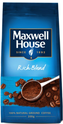 Кофе молотый Maxwell House Натуральный (200г)