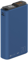Портативное зарядное устройство Olmio QS-20 QuickCharge 20000mAh 22.5W (темно-синий) - 
