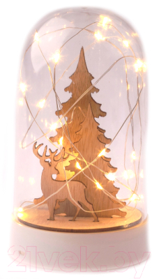 Изображение товара Световая фигурка ЭРА EGNDS-04 Рождество 10 LED / Б0051937