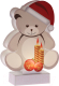 Миниатюра изображения товара Световая фигурка ЭРА EGNDS-07 Мишка 1 LED / Б0051931
